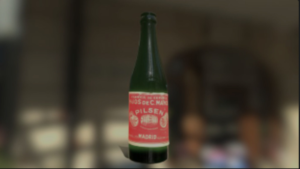 Botella Pilsen especial 1920-1930