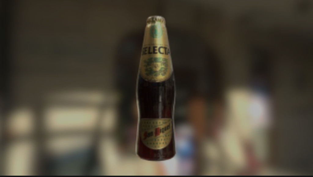 Botella de Selecta de la década de los 70