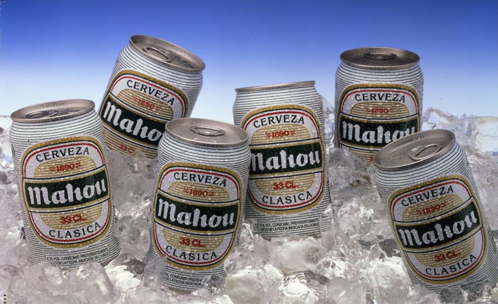 LATA MAHOU CLASICA.