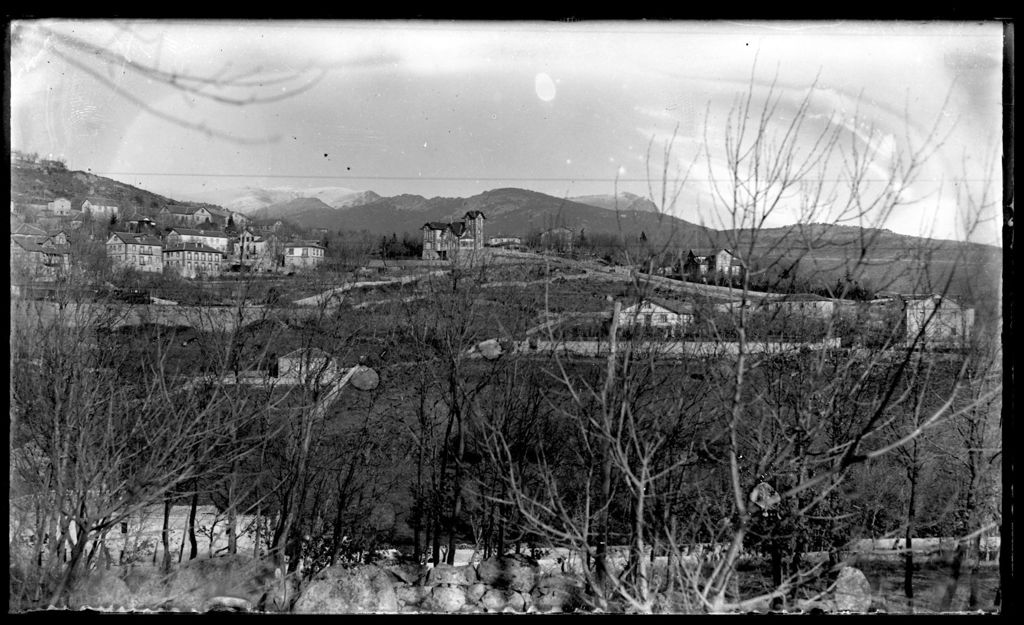 PAISAJE INVERNAL DE CERCEDILLA. SIGLO XIX.