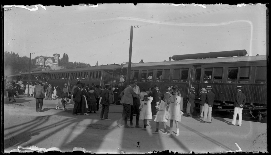 ESTACION DE TREN DE CERCEDILLA FINALES DEL SIGLO XIX. 5.