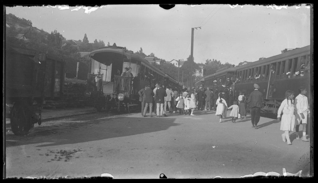 ESTACION DE TREN DE CERCEDILLA FINALES DEL SIGLO XIX. 6.