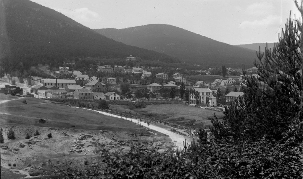 ESTAMPA DE CERCEDILLA EN EL SIGLO XIX.