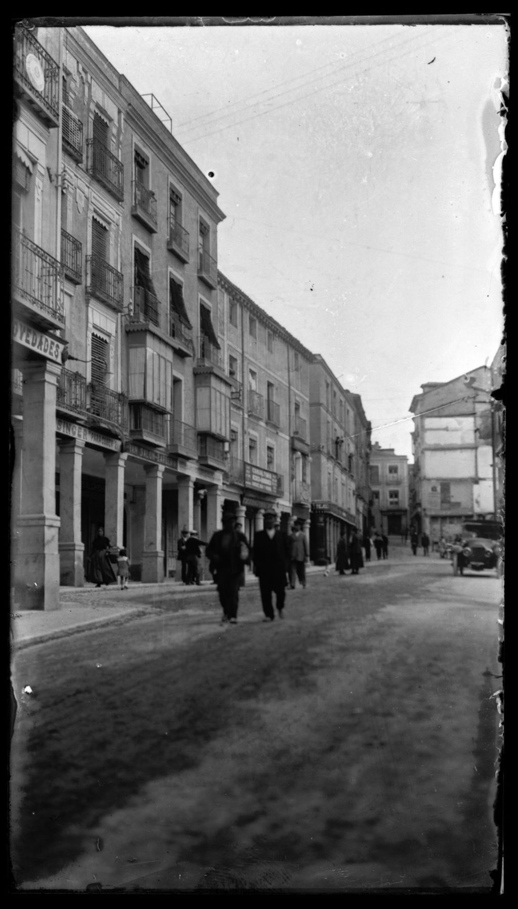 UNA CALLE DEL CENTRO DE MADRID XIX.