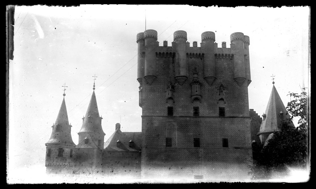 ALCAZAR DE SEGOVIA AÑO 1900