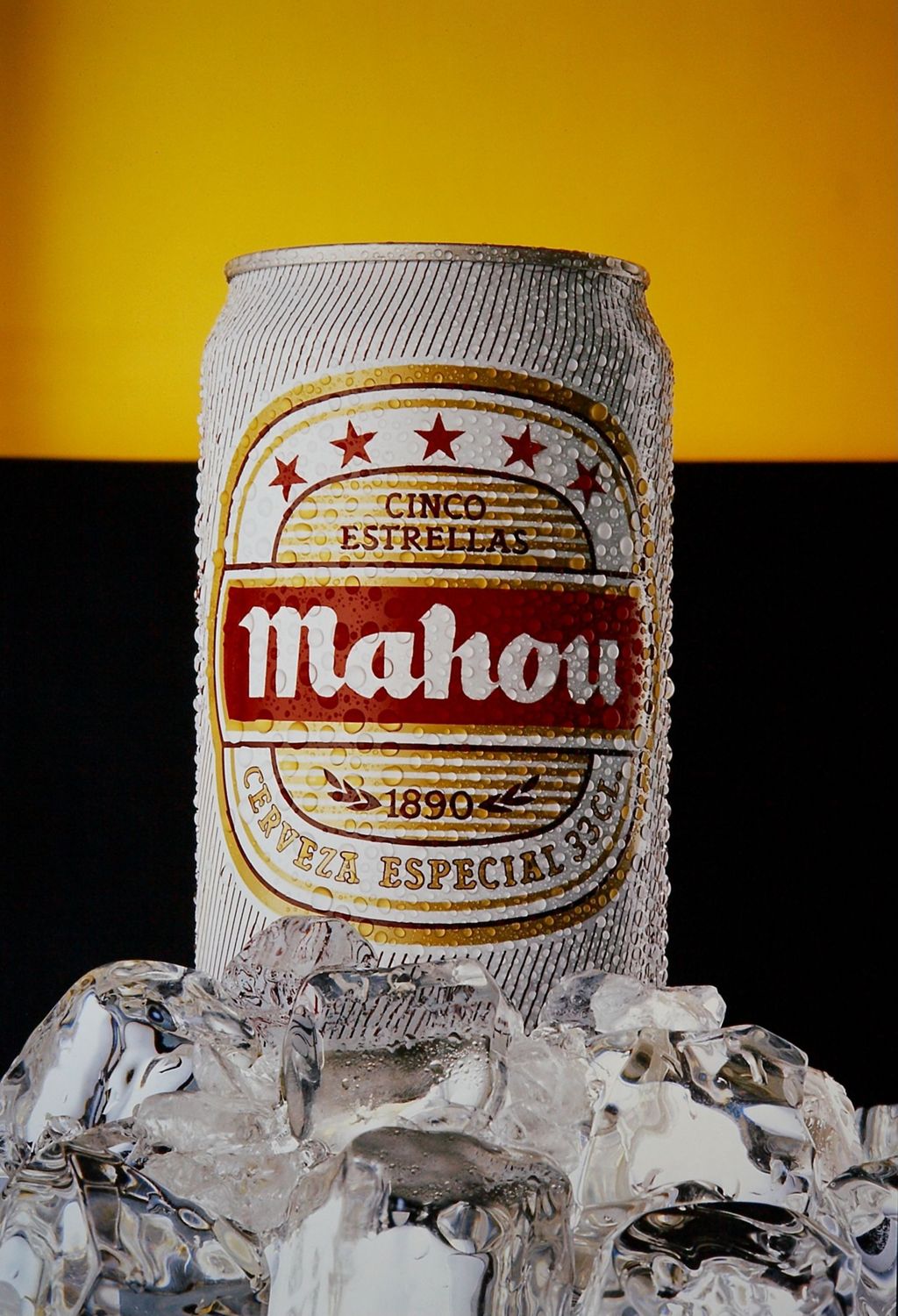 IMAGEN DE LATA MAHOU 5 ESTRELLAS.