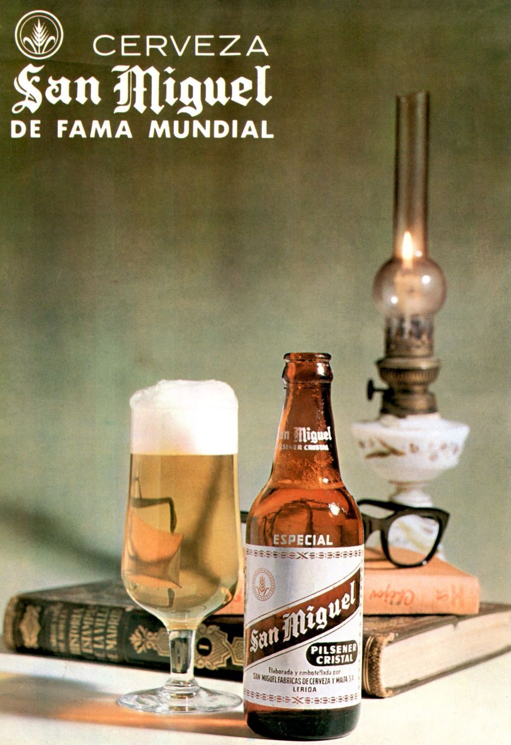 PUBLICIDAD GRAFICA SAN MIGUEL CON BODEGON A COLOR 2.