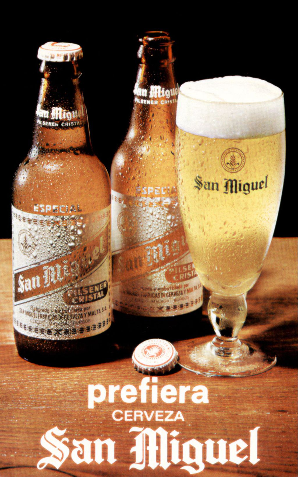 PREFIERA CERVEZA SAN MIGUEL.