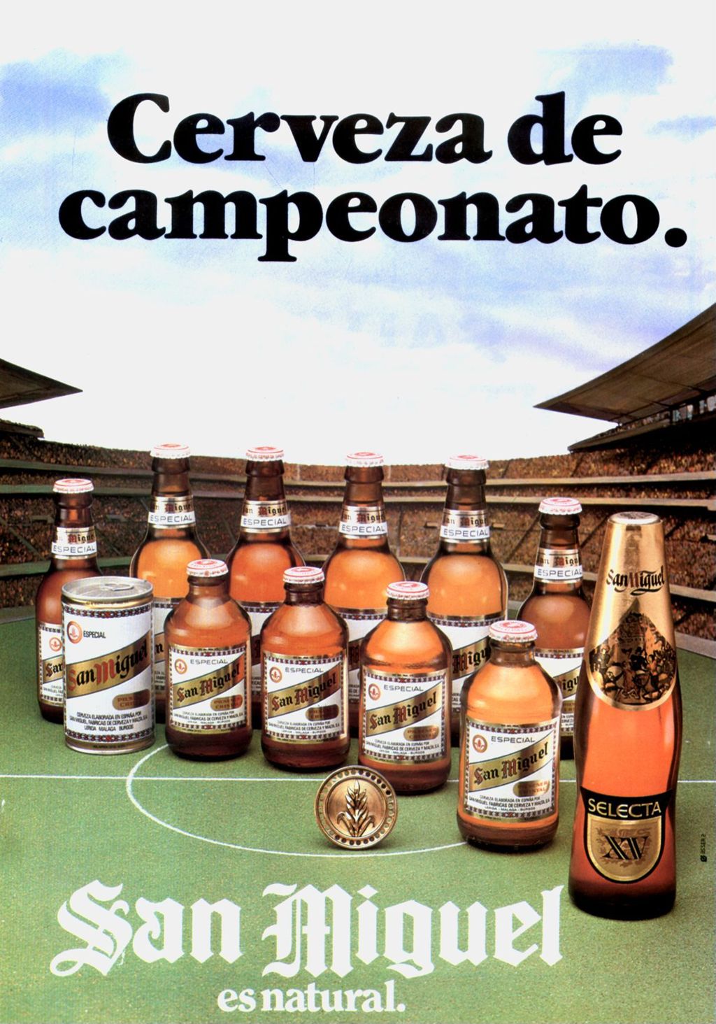 PUBLICIDAD FUTBOLERA SAN MIGUEL.