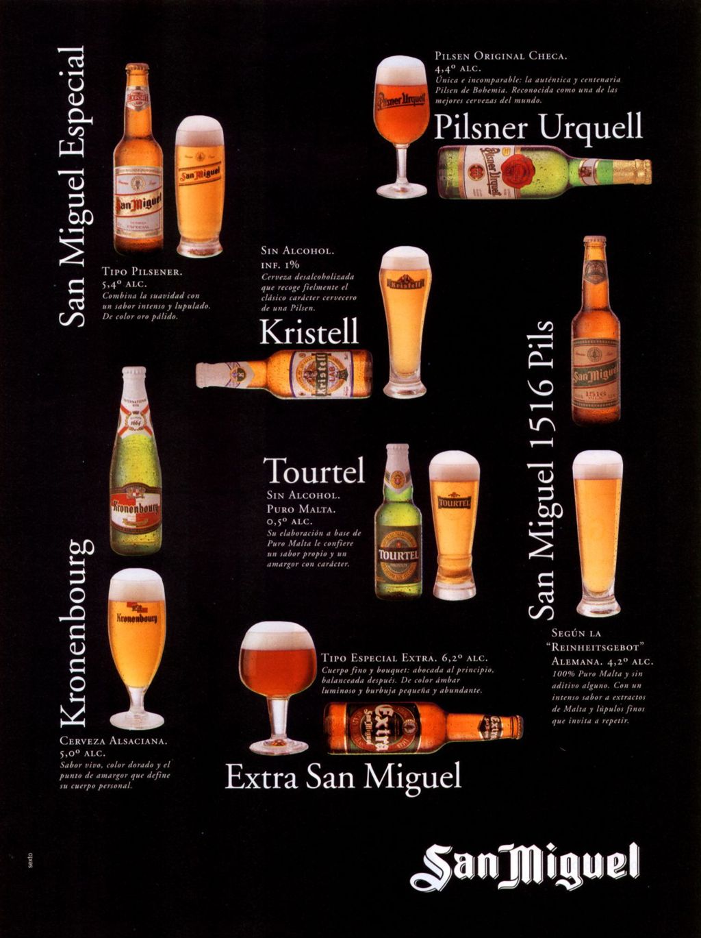 POSTER GAMA SAN MIGUEL.