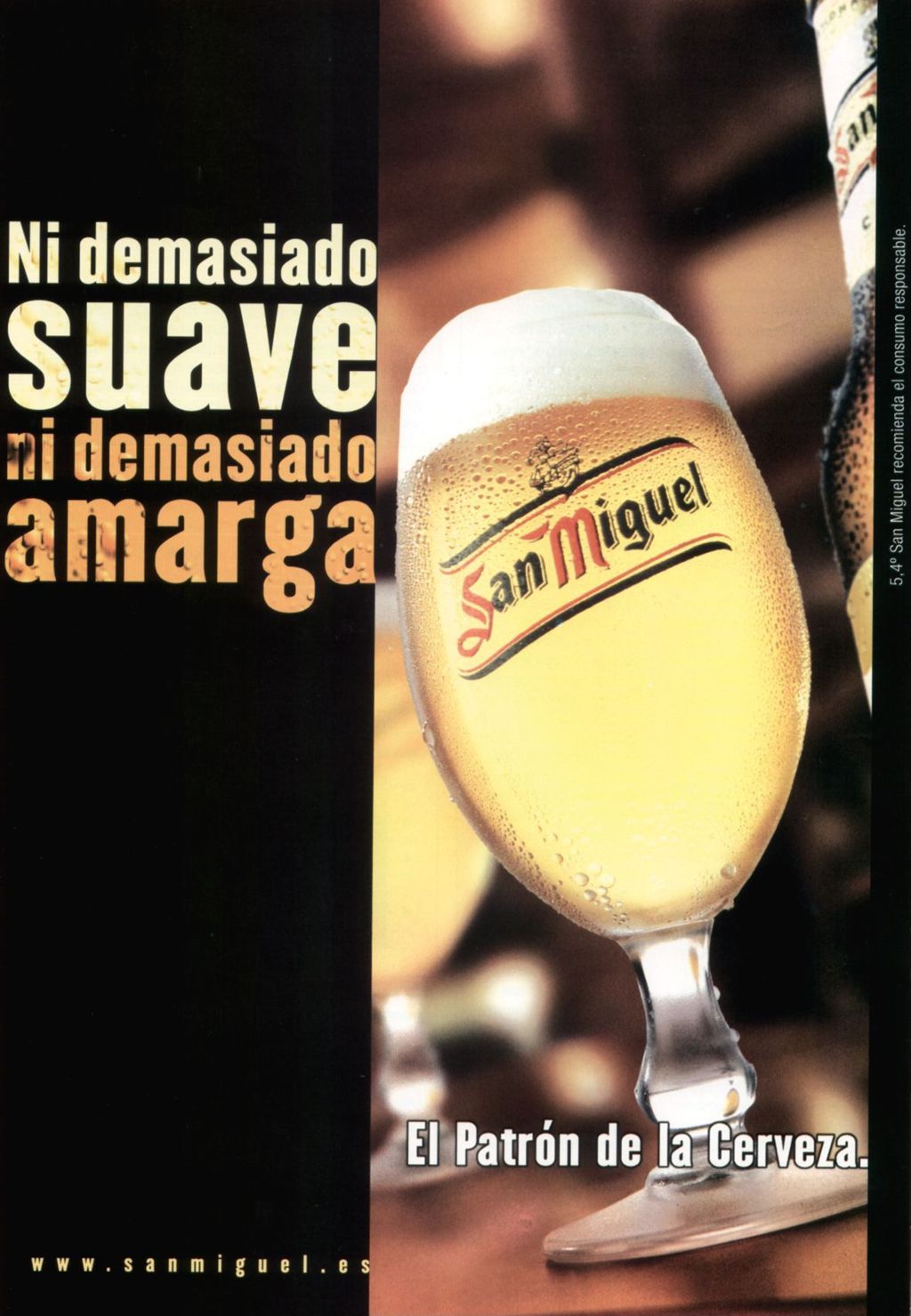 PUBLICIDAD SAN MIGUEL SUAVE Y AMARGA 2.