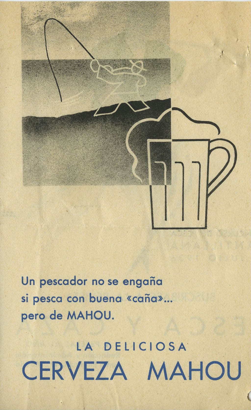 ANUNCIO DE PRENSA MAHOU.