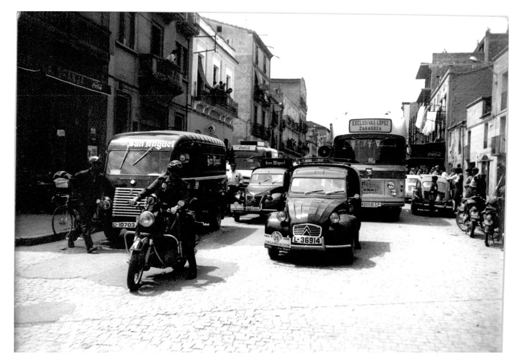 COMITIVA SAN MIGUEL ESCOLTADA POR POLICIA MOTORIZADA..