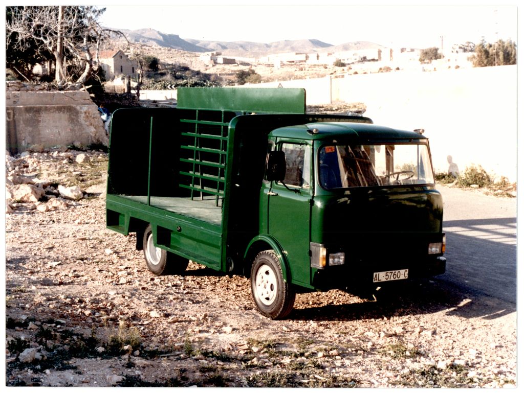 CAMION VERDE SAN MIGUEL.